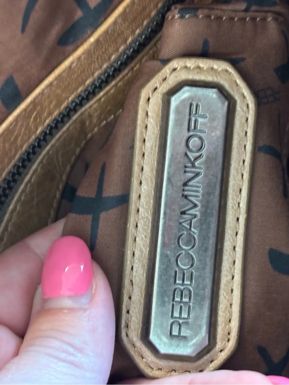 REBECCA MINKOFF Cupid Satchel Leather bag